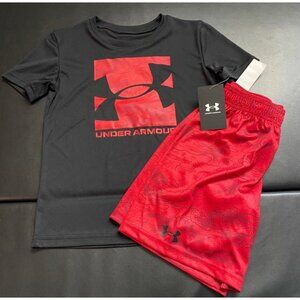 NWT Under Armour Athletic Set Boys Size 5